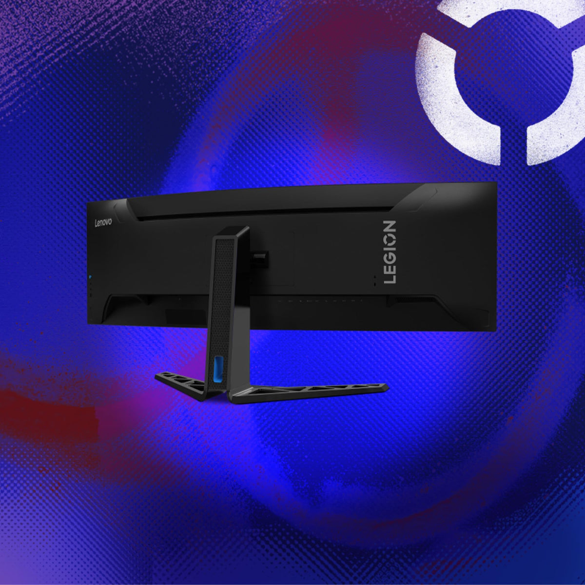 Lenovo R45w-30 Gaming Monitor | 44.5 inches | DQHD | 5120x1440 | 165Hz | 450 nits | 1ms response time | HDMI | DP | AMD Radeon FreeSync | black - 67B1GAC3EU