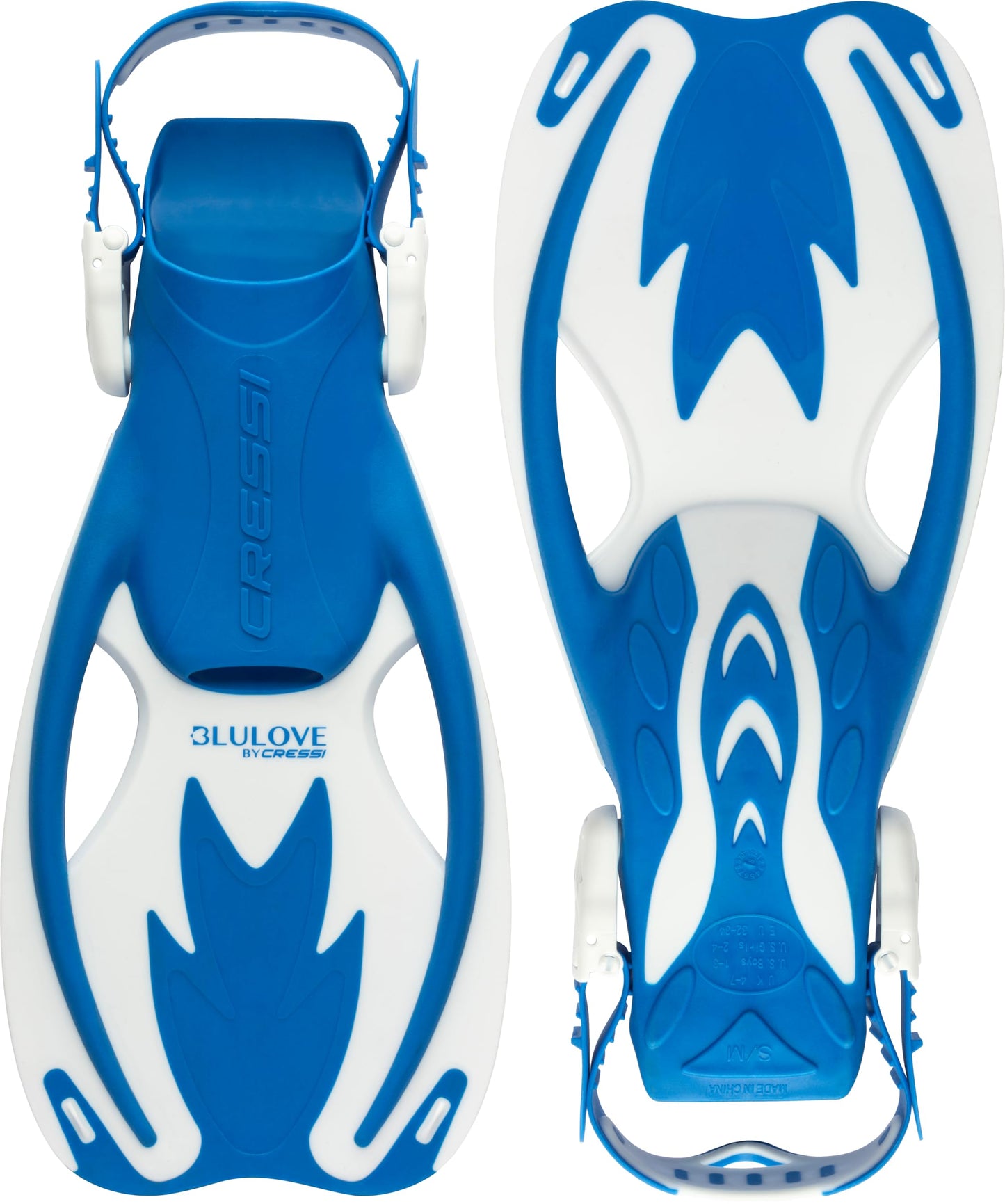 Cressi Rocks FINS - Blue/White [L/XL] - CA262032