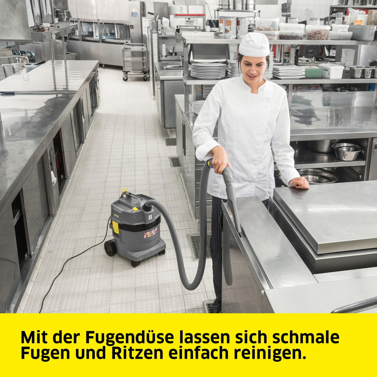 KÄRCHER Professional Wet/Dry Vacuum NT 22/1 Ap Te L, Container: 22 l - 1.378-610.0