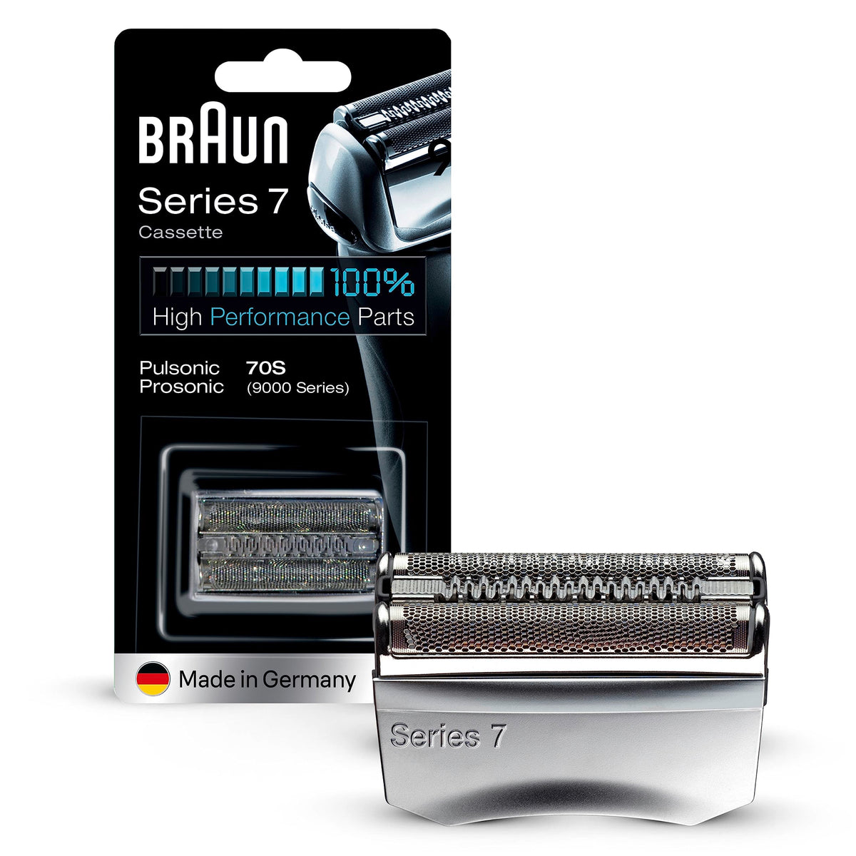 Braun aparat de ras electric cap de tăiere Series 7, 70S, argintiu - 072942