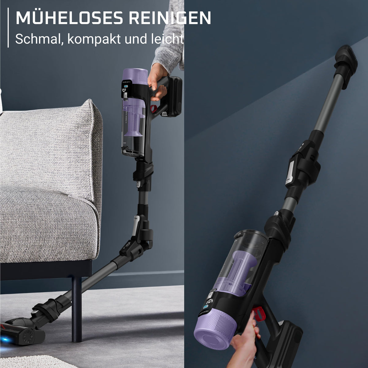 Rowenta X-Force Flex 9.80 cordless battery stick vacuum, Allergy model - RH7L35E0