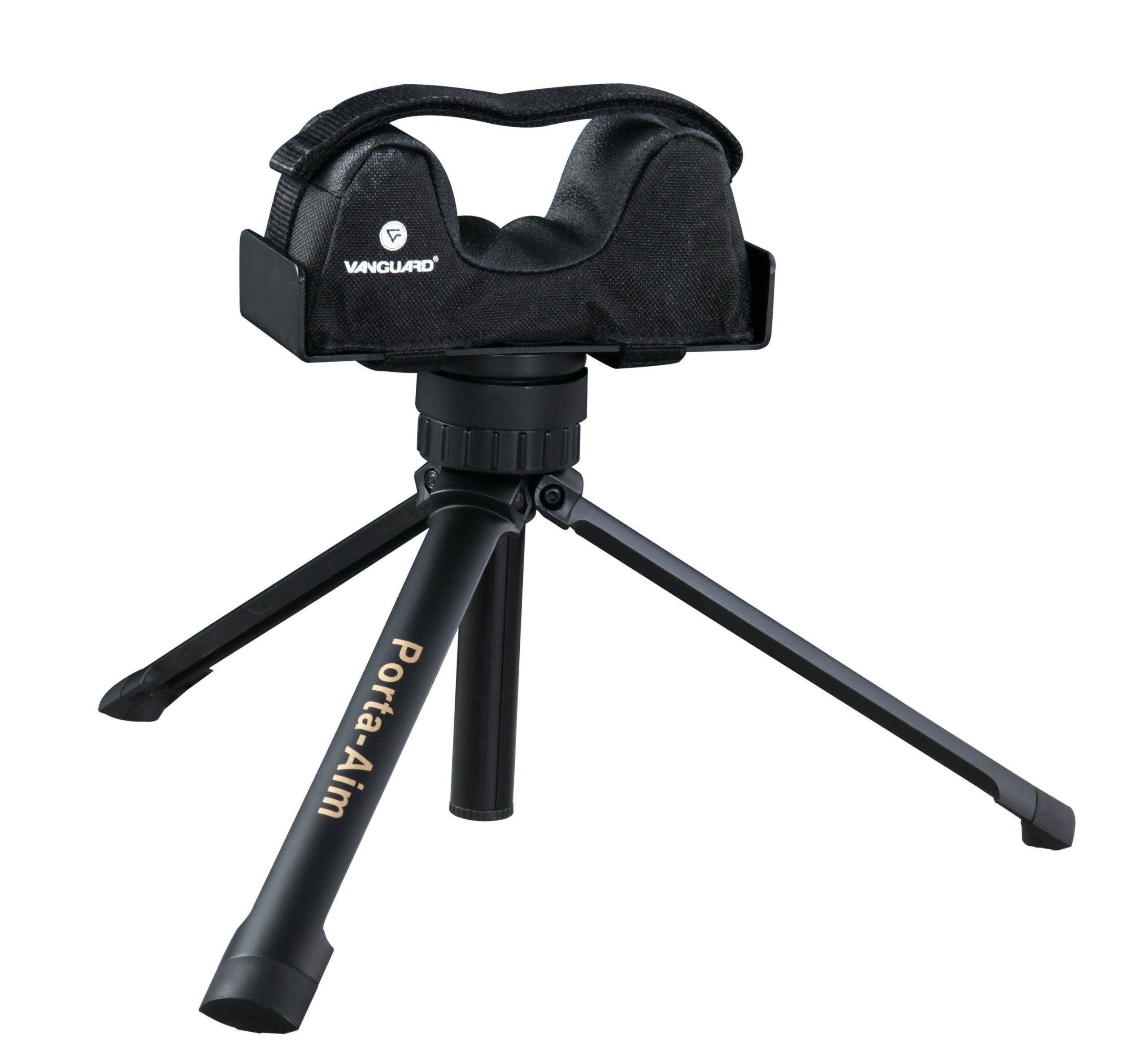 Vanguard weapon support tripod forend rest, black, 31 x 14.5 x 22.5~32 cm, Porta-aim - PORTA-AIM