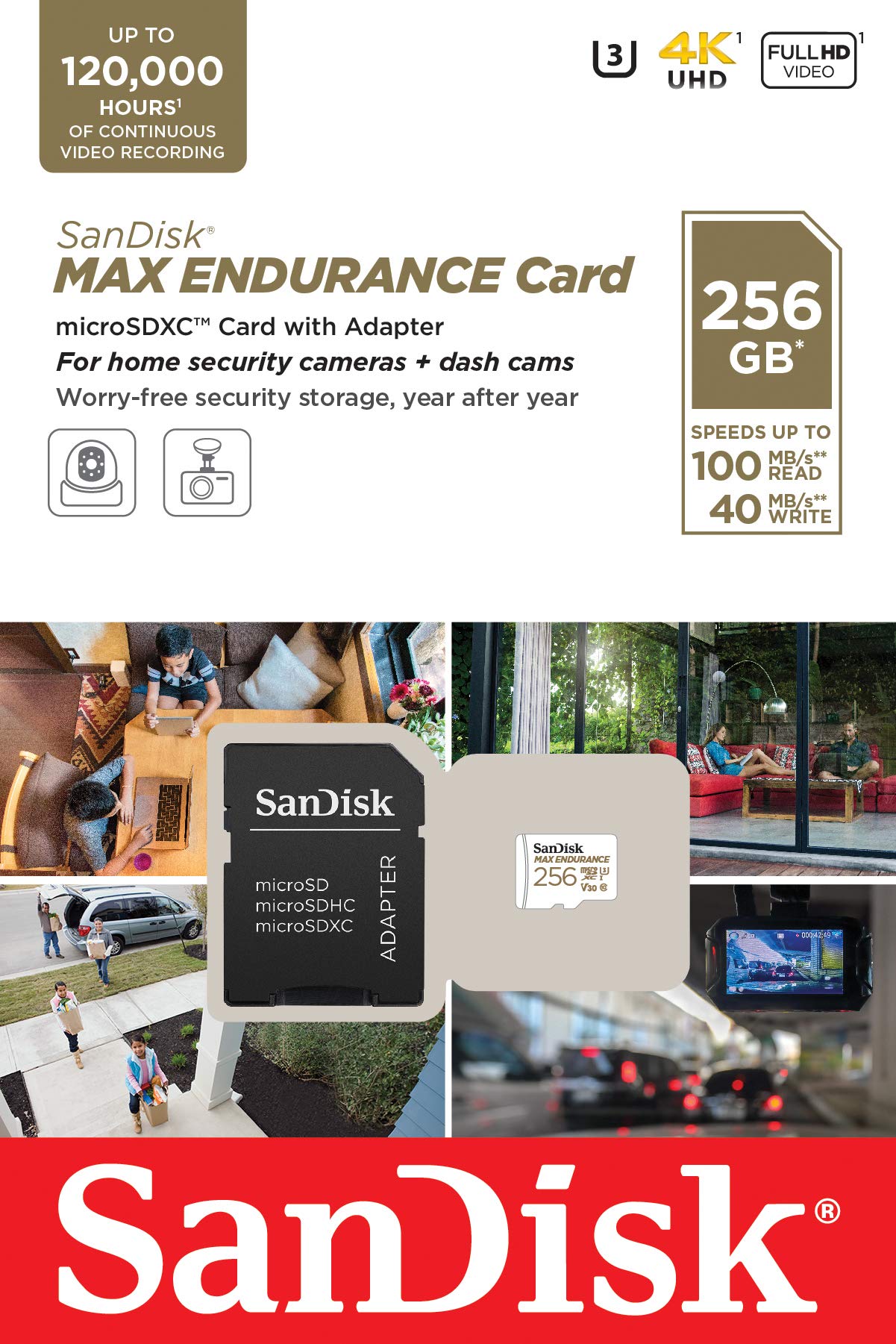 SanDisk Max Endurance microSDXC 256GB (SDSQQVR-256G-GN6IA)