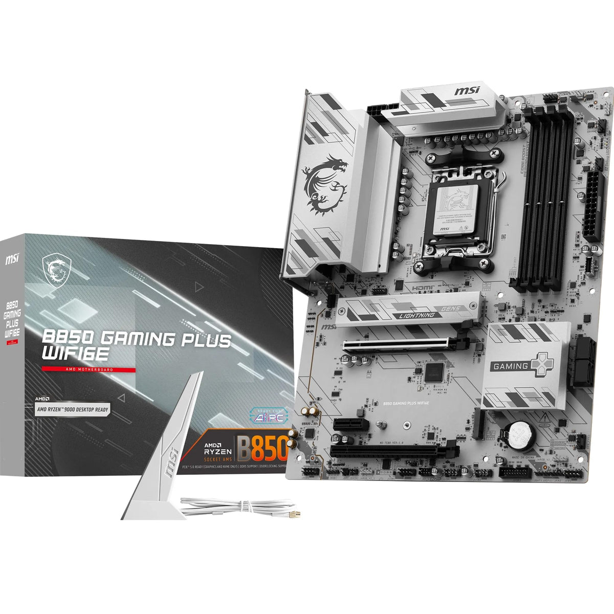 MSI B850 Gaming Plus WIFI6E - AM5 ATX Mainboard - 7E80-001R