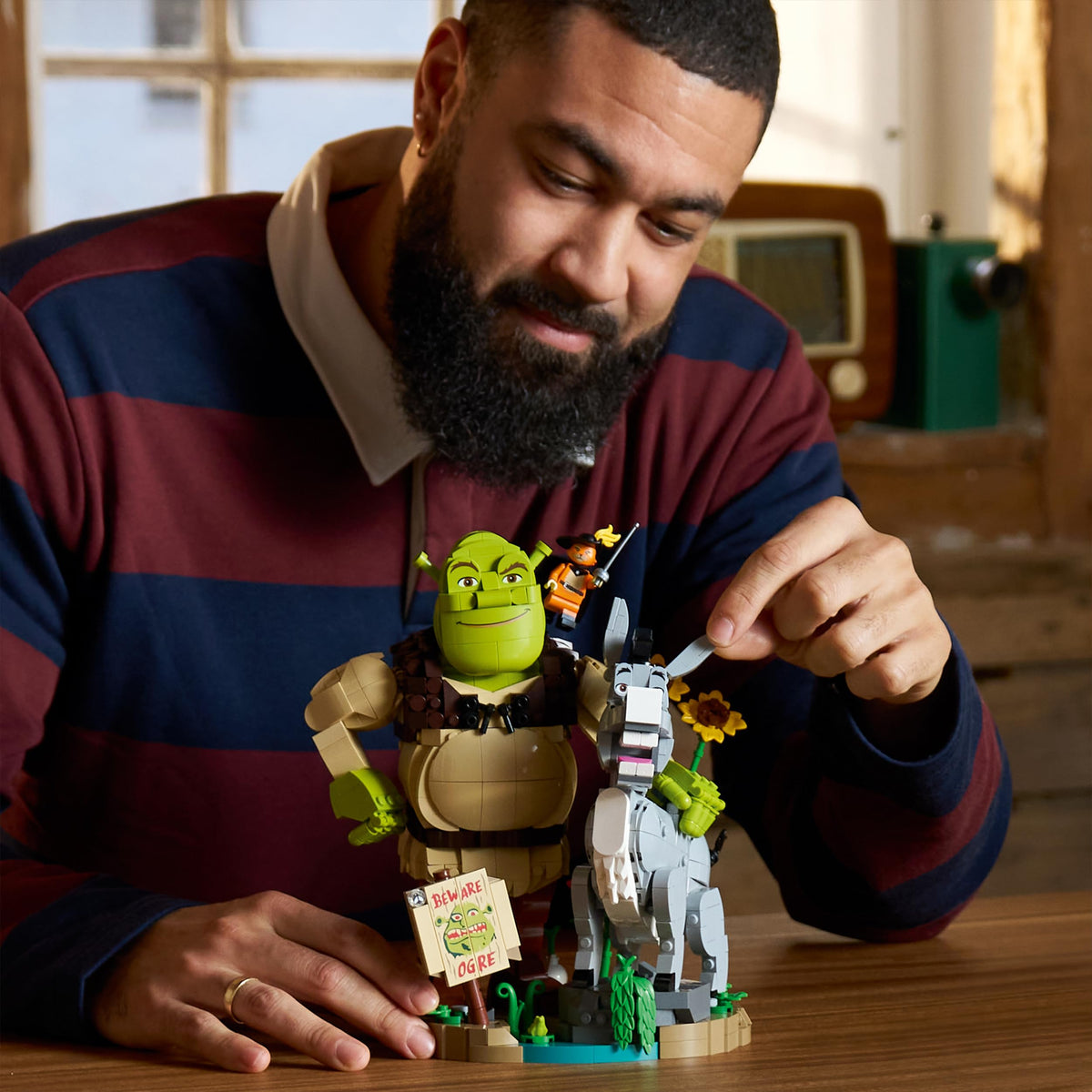 LEGO Shrek Shrek, Măgarul și Pisica cu Botine 72423
