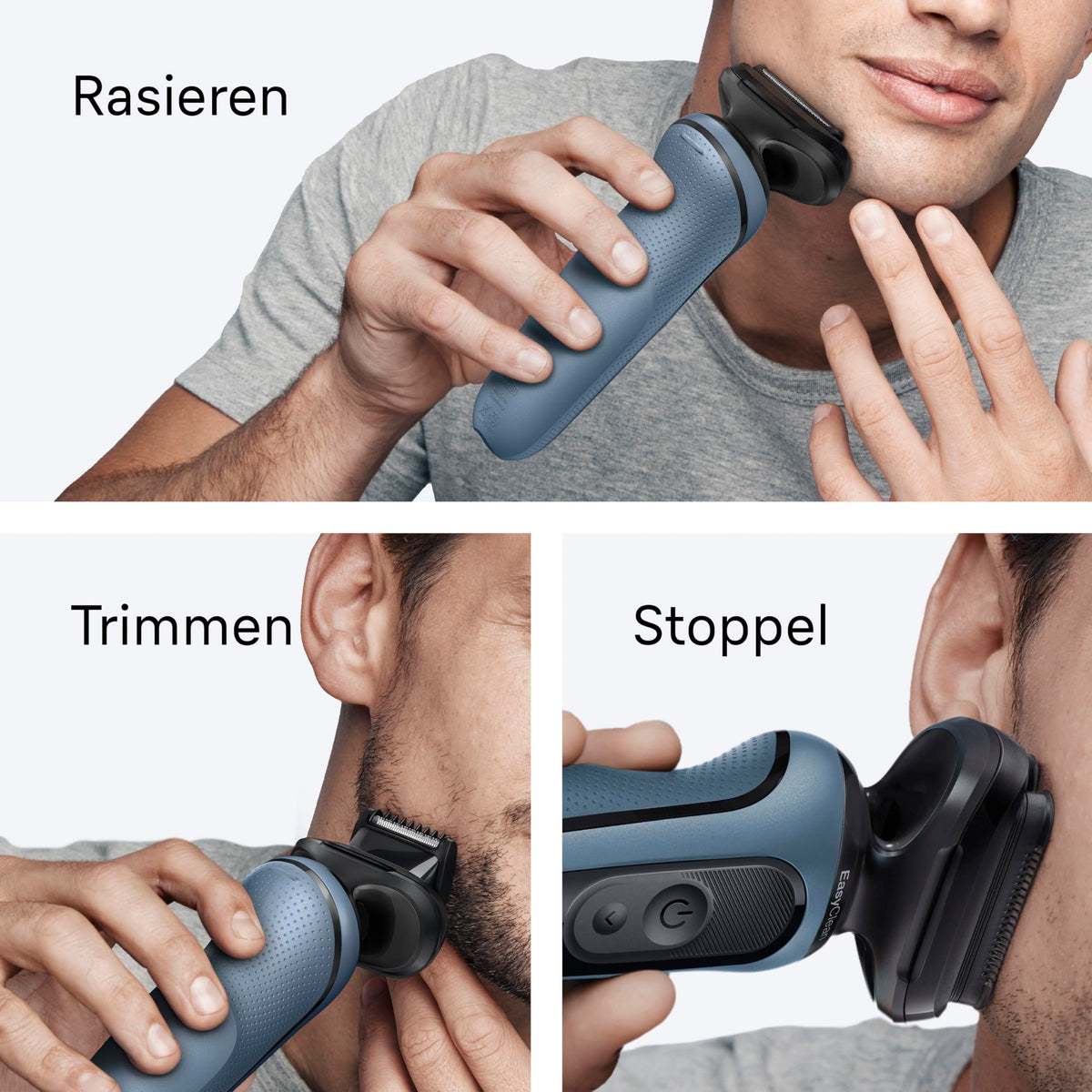 Braun Rasierer Herren Elektrisch Series 5, 52-A1820si, Azurblau