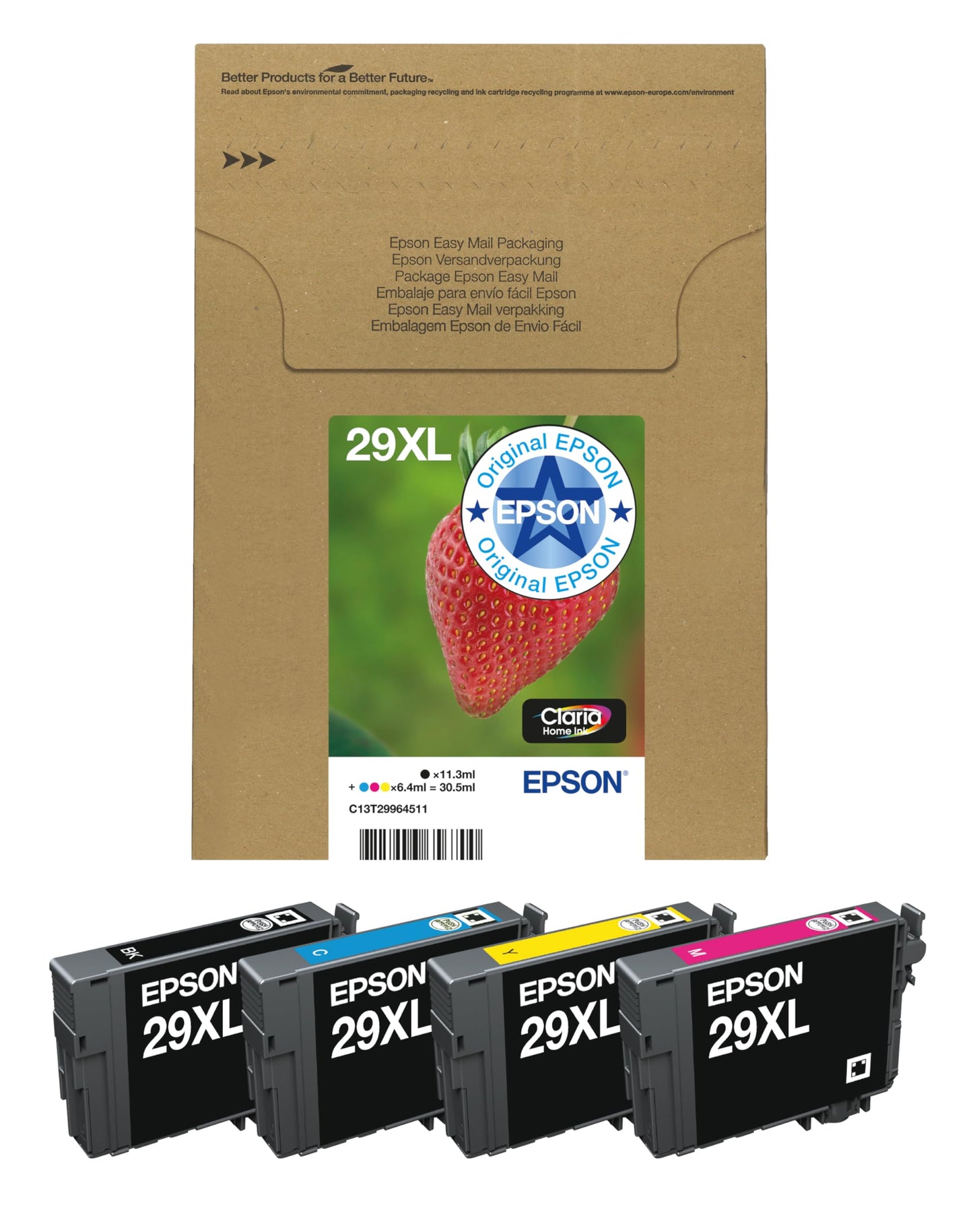Epson 29XL Strawberry Multipack 4-Pack (T2996)