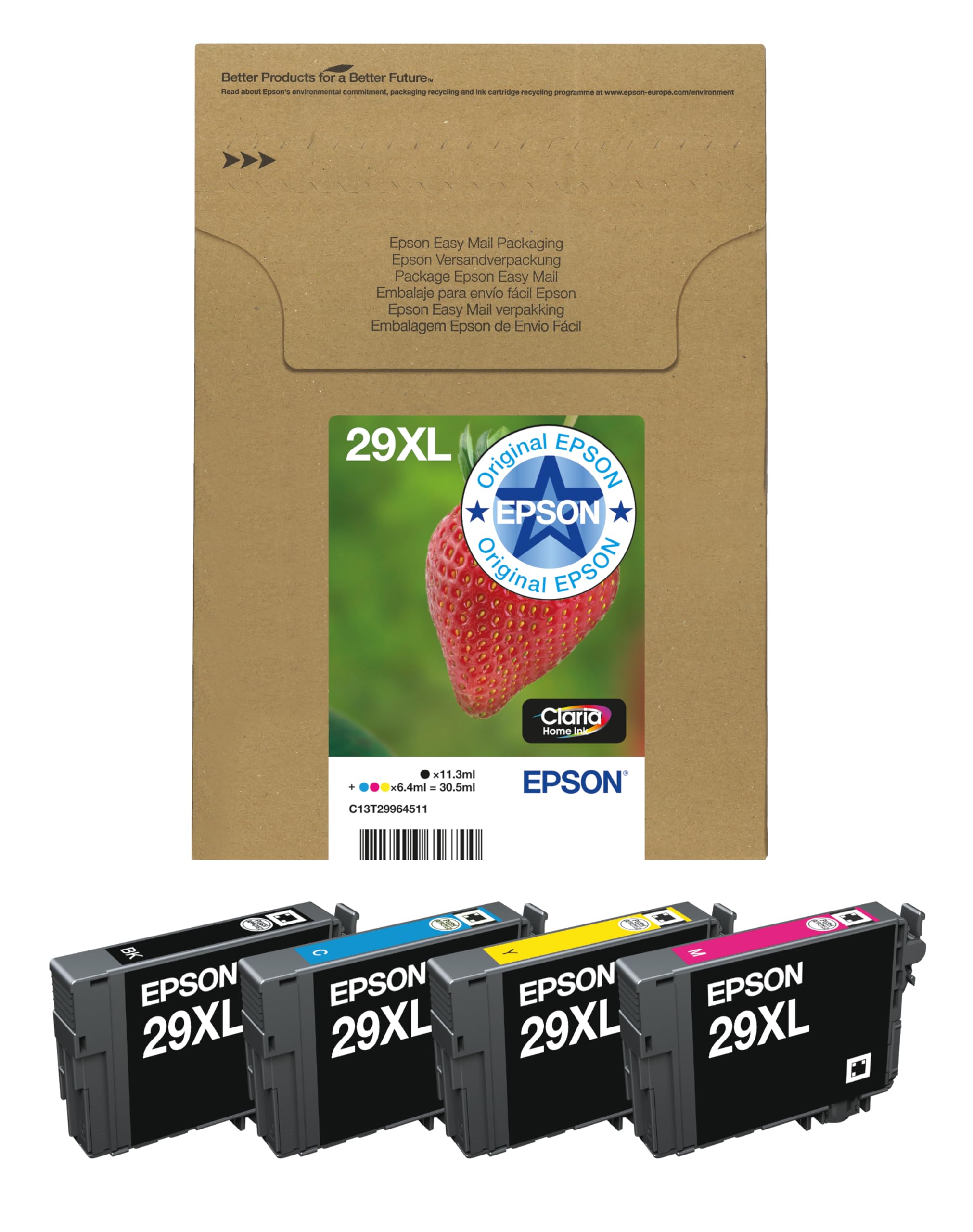 Epson 29XL Strawberry Multipack 4-Pack (T2996)
