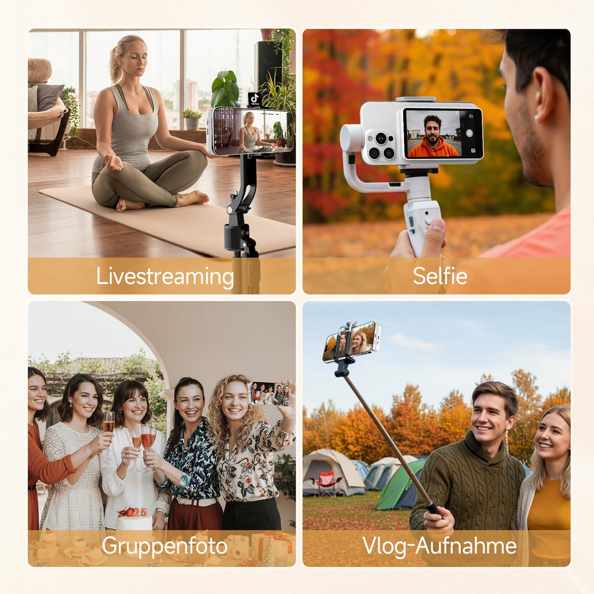 Rollei Easy Creator Selfie Monitor Handy Rear Camera Magnetic Screen - 26959
