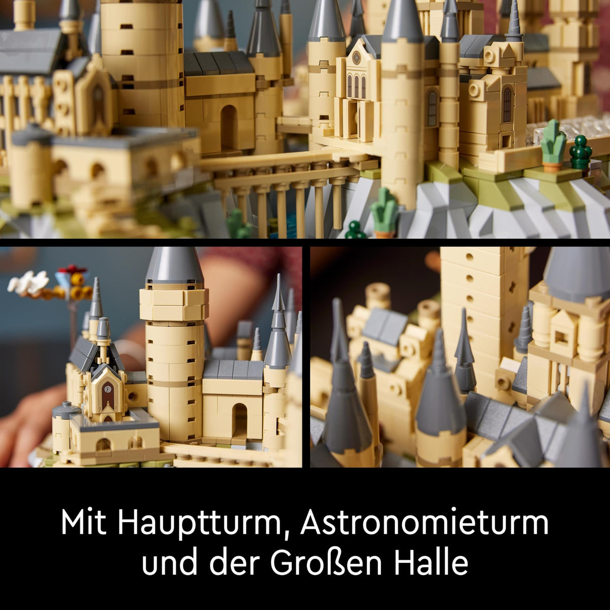 LEGO Harry Potter Castel Hogwarts cu terenul castelului 76419