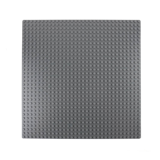 LEGO CITY 3811 building plate / base plate in dark gray, 32x32 studs (25.5 cm x 25.5 cm)