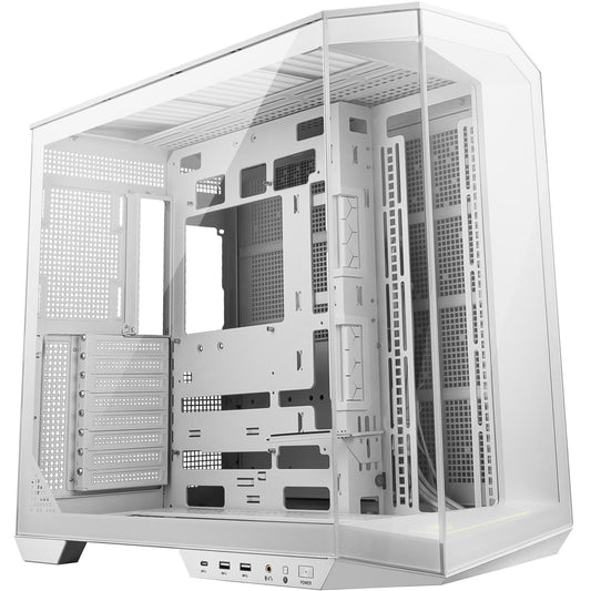 MSI MAG Pano 100L PZ White - ATX PC Case - 306-7G26W21-HH9