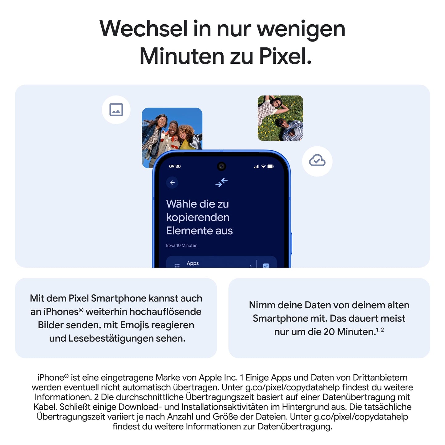 Google Pixel 10 - Android smartphone without SIM lock, with Gemini, innovative triple rear camera, more than 24 hours of battery life and 6.3 inch Actua display - Obsidian, 256GB - GA09883-AN