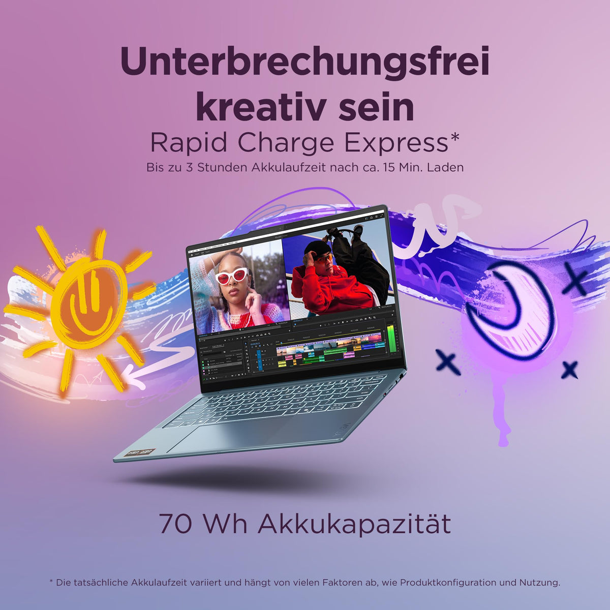 Lenovo Yoga Slim 7 | Laptop | Ryzen AI 5 | 16GB | 512GB - 83JY009LGE