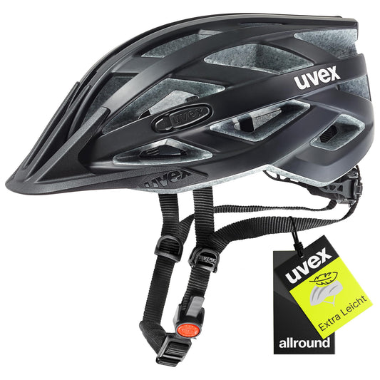 uvex i-vo cc bicycle helmet, black matt, 52-57 cm - S4134230815