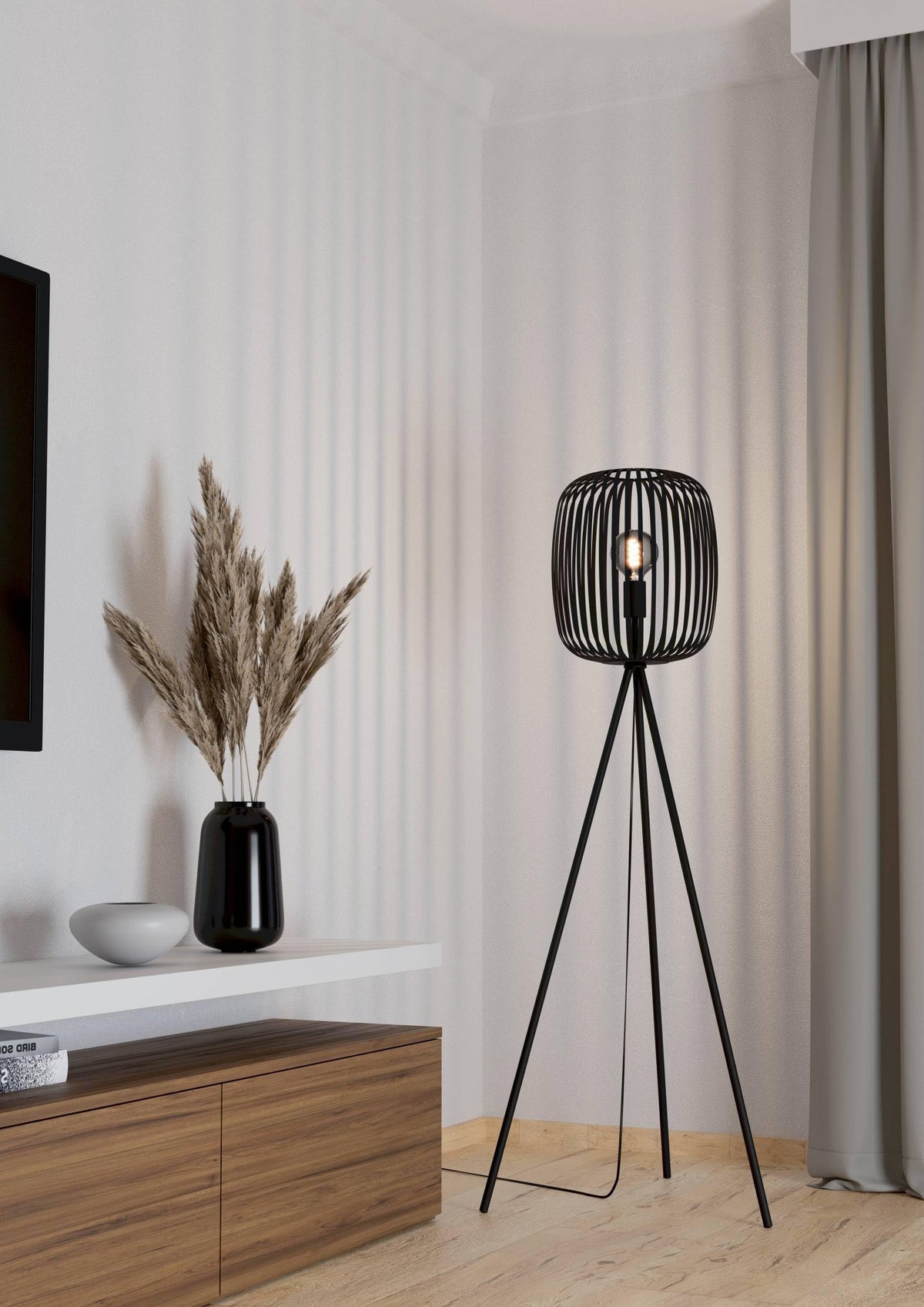 EGLO Floor Lamp Romazzina Living Room - 900522