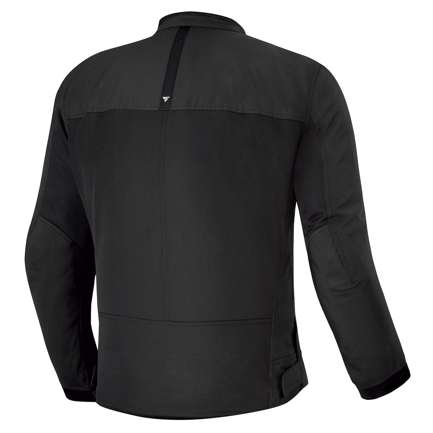 SHIMA OpenAir Motorcycle Jacket Men with Protectors AirForce Back Protector Motorcycle Jacket Summer Mesh Ventilated Textile Jacket Protective Jackets Protector Jacket Airy (Men, Black, 3XL) - OPENAIR