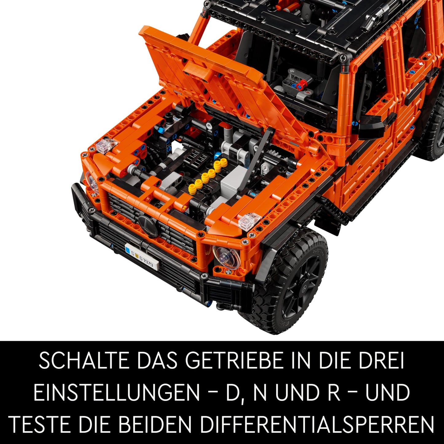 LEGO Technic Mercedes-Benz G 500 Professional Line, building set with car model of the G-Class, gift for adults, luxury off-road vehicle set, Mercedes collector's item, toy car 42177
