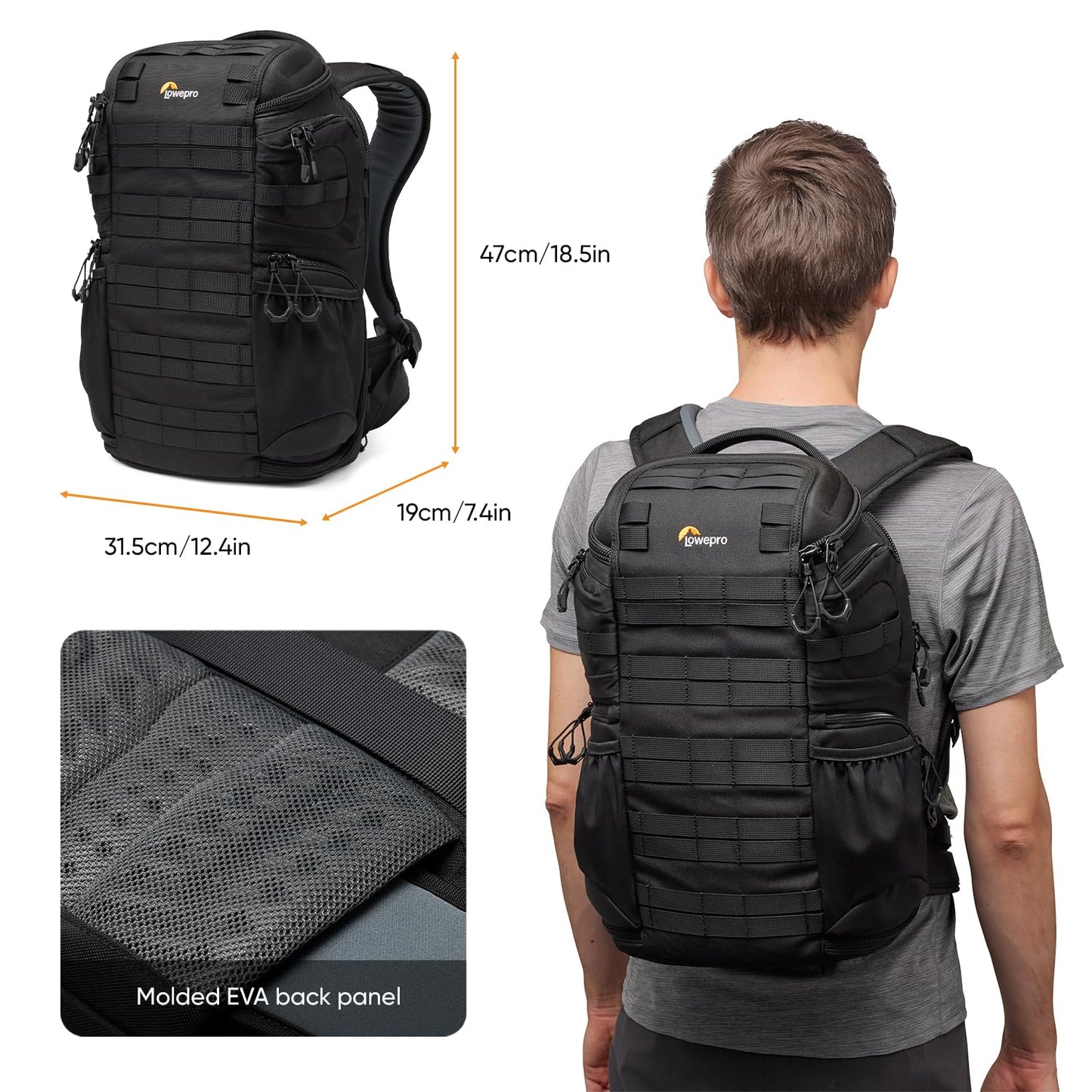 Lowepro Protactic Bp 350 Aw Iii Camera Bag One Size - LP37505-PWW