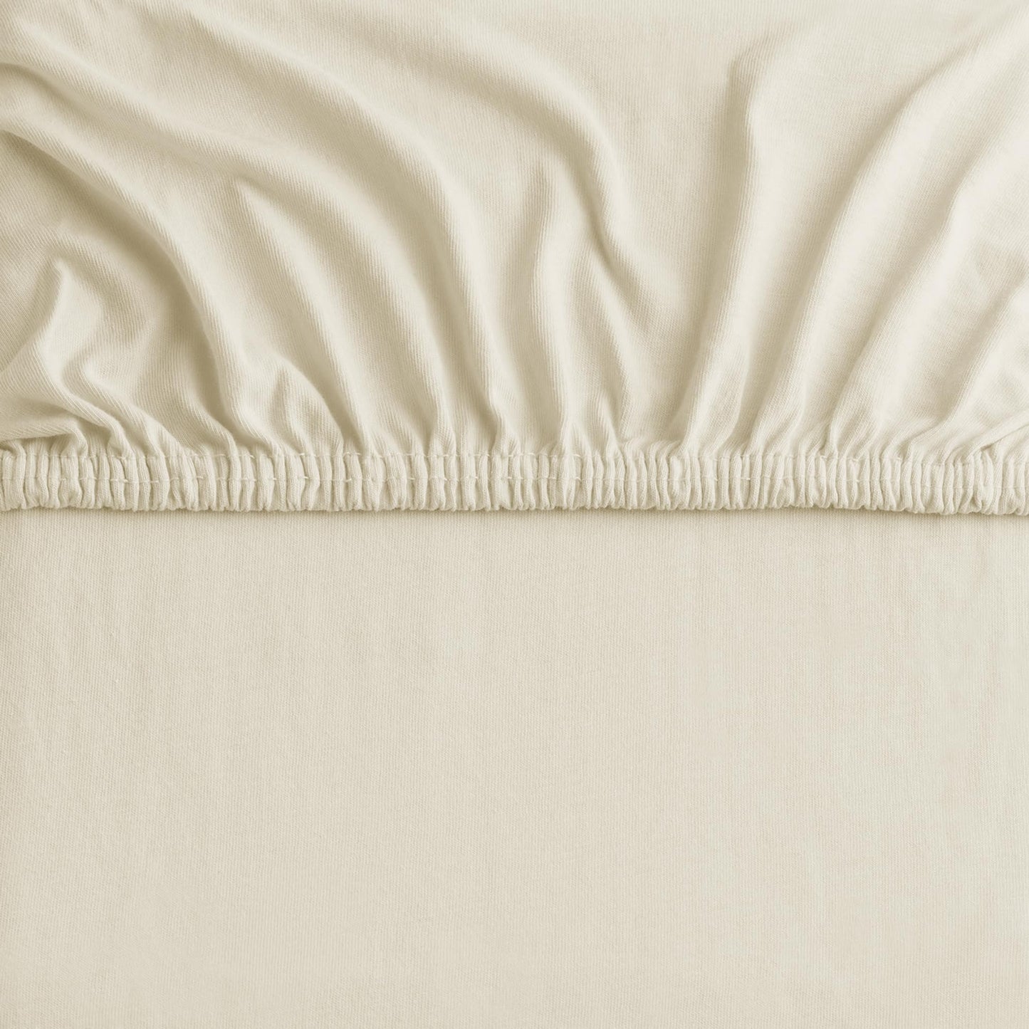 DecoKing fitted sheets 200x220 220x240 cm 100% combed cotton beige fitted sheets jersey box spring bed Amber 200 x 220 220 x 240