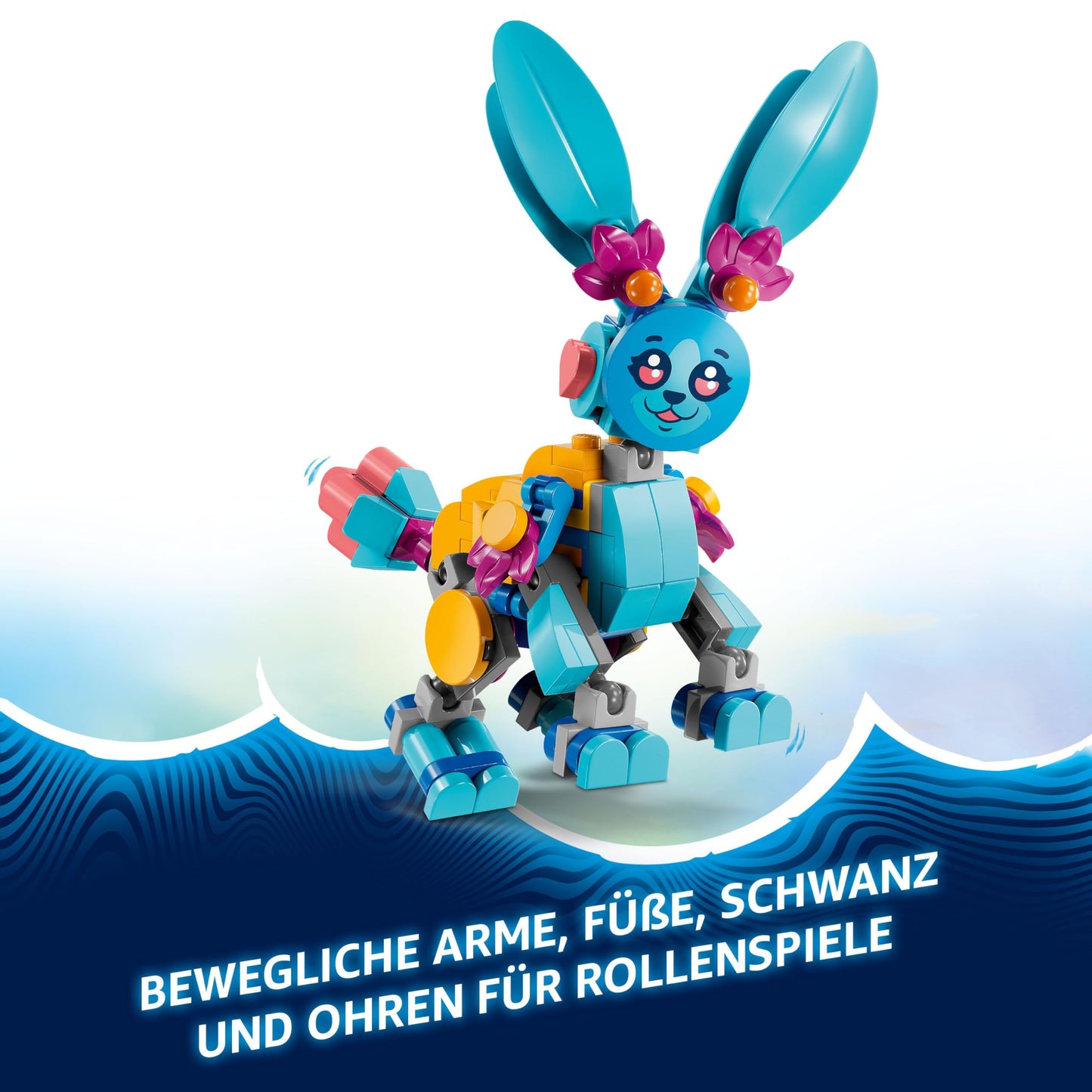 LEGO DREAMZzz Bunchus Creative Animal Adventures Toy Bunny for Kids 20-in-1 Fantasy Playset with Izzie Minifigure Gift for Girls and Boys Ages 7+ 71488