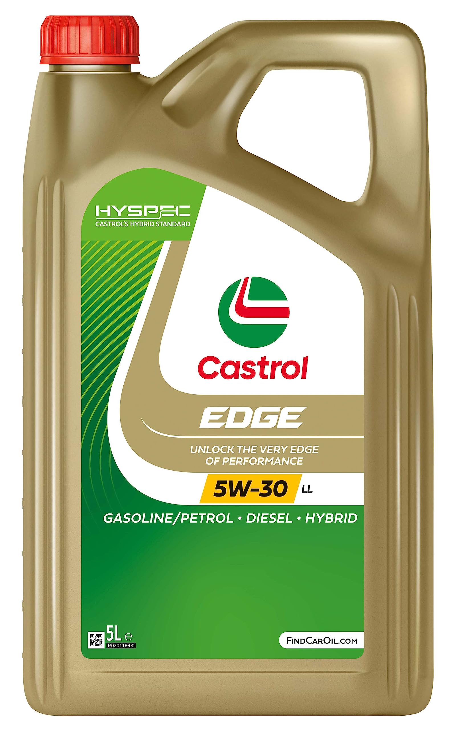 Castrol EDGE 5W-30 LL Longlife engine oil, 5L - CAstrol