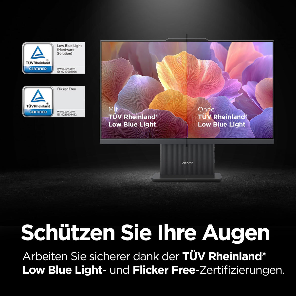 Lenovo IdeaCentre All-In-One | 23.8" FHD Display | Ryzen 7 250 | 16GB | 1TB - F0JC001DGE