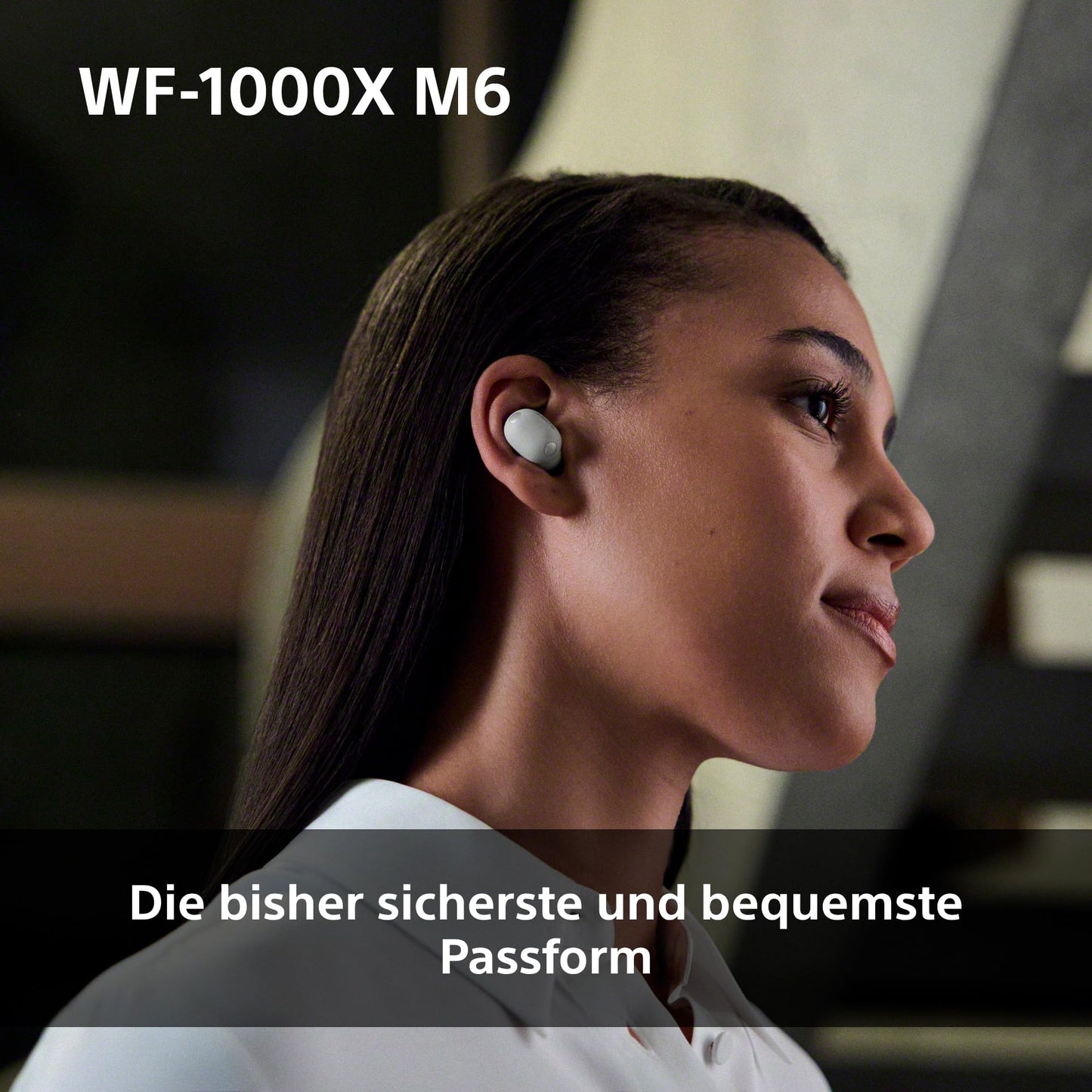 Sony WF-1000XM6 Flagship Wireless Noise Canceling Headphones, Bluetooth, In-Ear Headphones, Sony Hi-Res Sound, Clear Calls, 10-Band EQ, 24 Hour Battery Life (NC On), IPX4 - Silver - WF1000XM6S.CE7