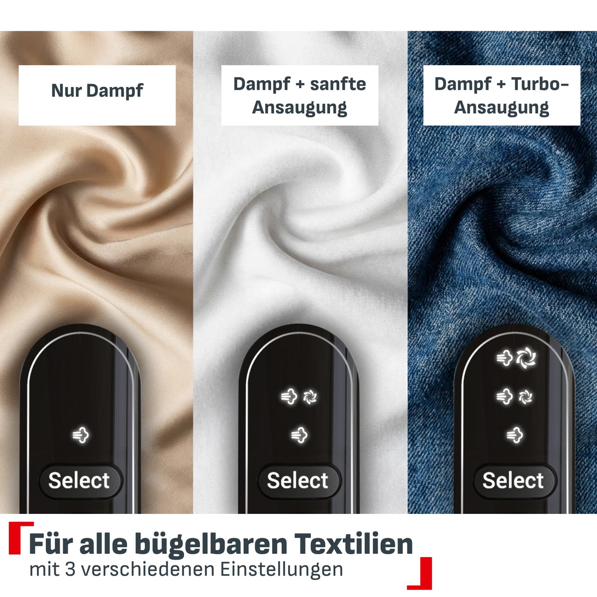 Tefal AeroSteam Elite 610 Garment Steamer with Suction Technology, 2-in-1 - DT9610F0