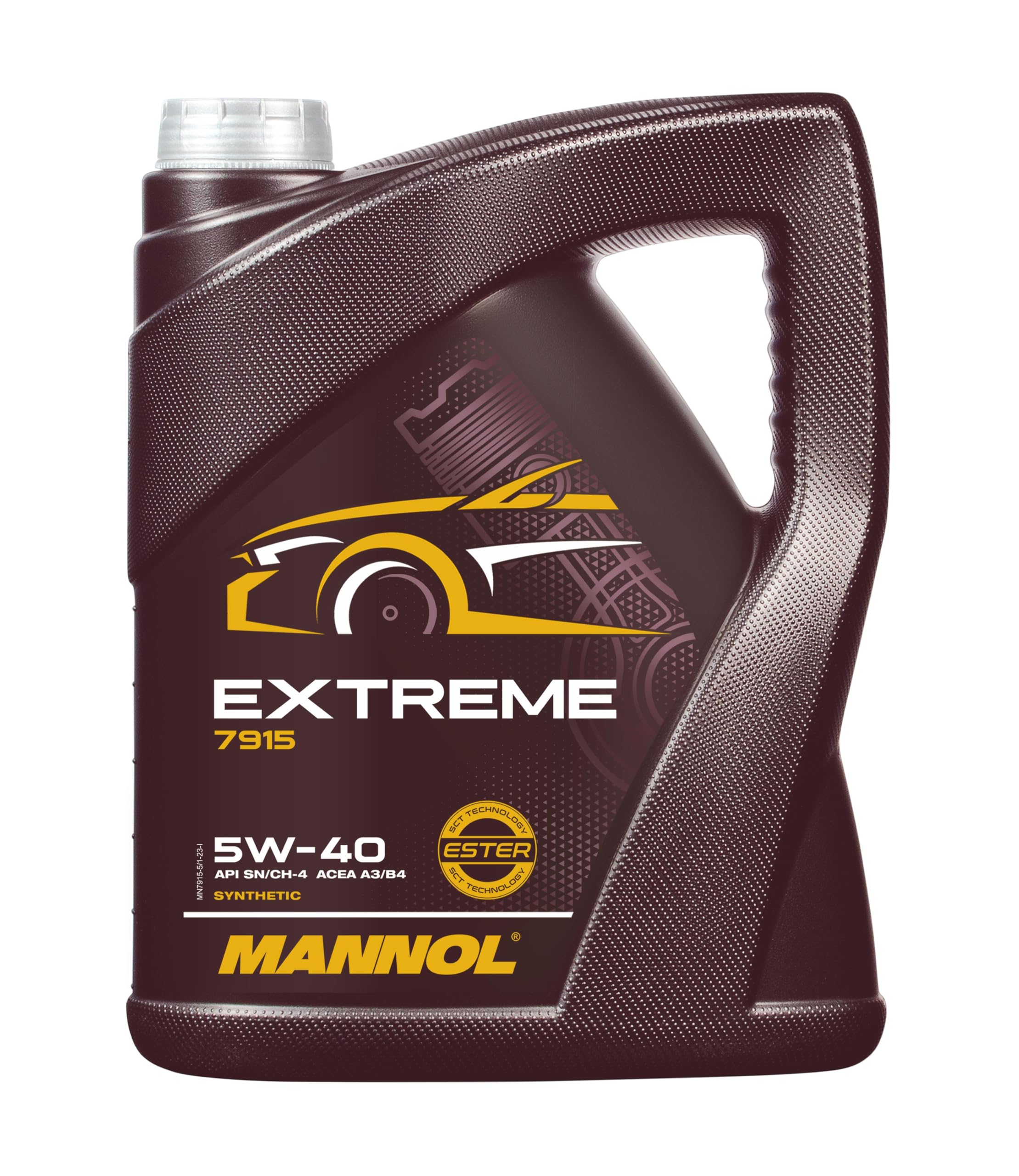 MANNOL 7915 Extreme 5W-40 Synthetic Motor Oil 5L - 42550400500