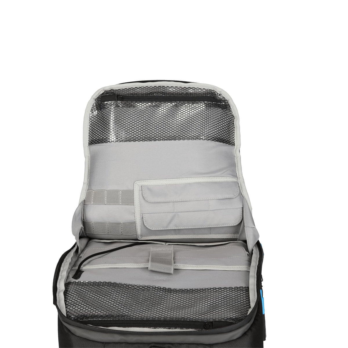 Rollei Fotoliner Ocean Pro: Large camera backpack in black made from 49 recycled PET bottles, suitable for hand luggage, including laptop compartment, movable dividers - 20314