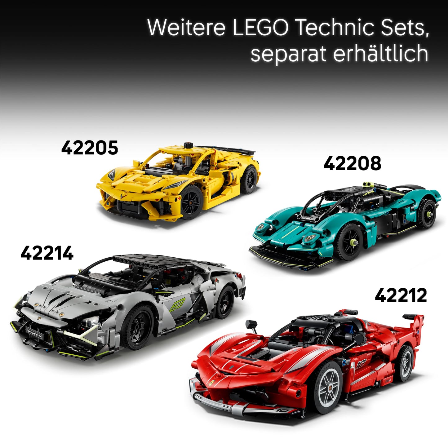 LEGO Technic Porsche 911 GT3 R Rexy AO Racing racing car - Porsche model car - racing car to collect and display - Porsche model building set for ages 11 and up - gift for children and car fans - 42224