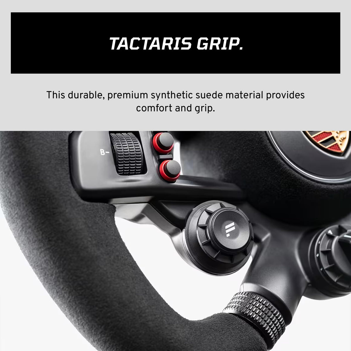 Fanatec Sim Racing CSL Elite Steering Wheel Porsche Vision GT – PC PS5 PS4 - CSL_E_SW_PVGT