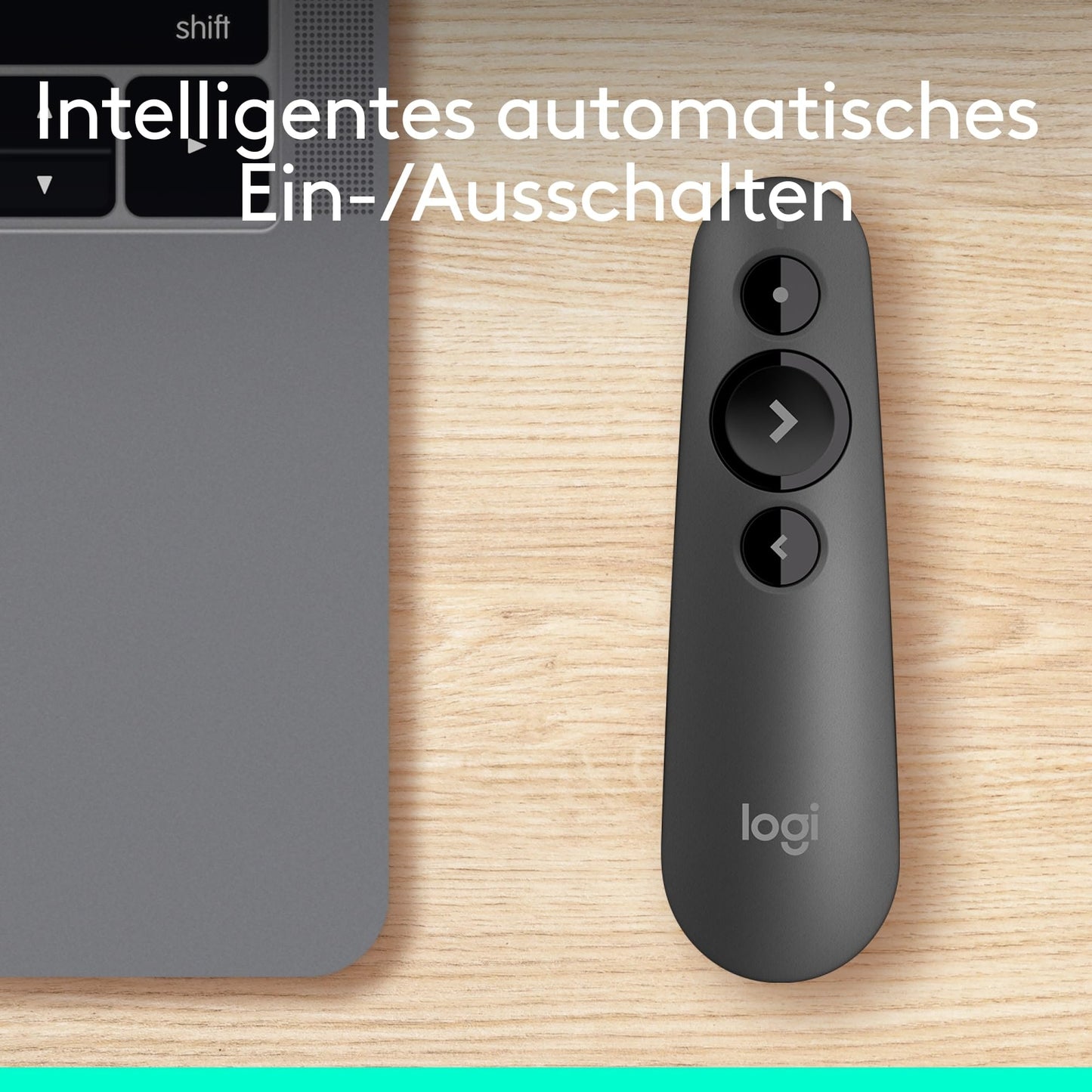 Logitech R500s Presenter mit Laser Klasse 1 für Bluetooth und USB - 910-005843