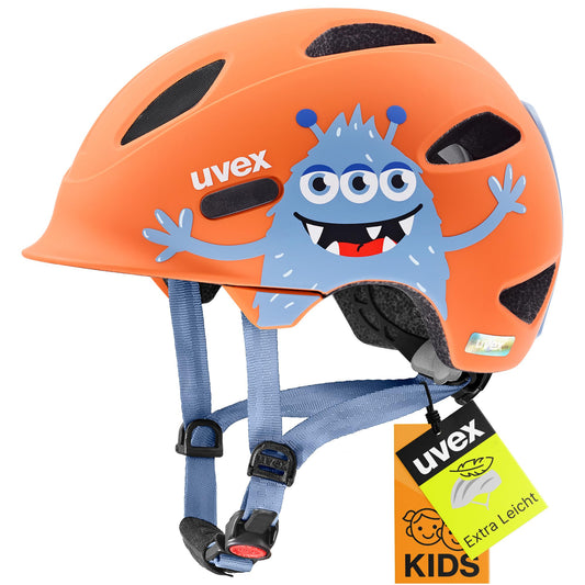 uvex OYO Style children's bicycle helmet, Monster Papaya matt, 45-50 cm - S410047