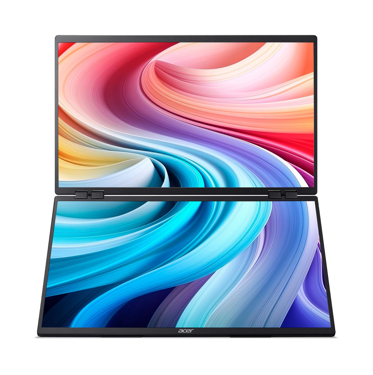 Acer PD243YEbmiuux Portable Monitor Black 60.5 cm [23.8] LCD 1920 x 1080 Pixels PD243YEBMIUUX 23.8IN - 1920X1080 DBL FL SCR HDMI USB-C - UM.QP3EE.E01