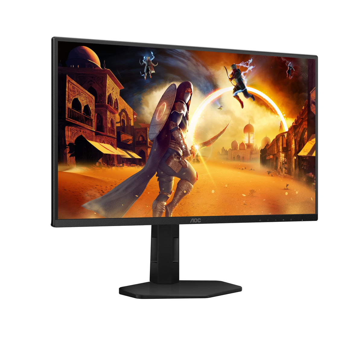 AOC 25G4SXU Monitor de gaming FHD de 25 inch, cu hub USB, 310Hz, panou Fast IPS, 1ms GtG, HDR400, compatibil G-Sync, ajustare pe înălțime, (1920x1080 HDMI 2X 2.0 DP 1x 1.4) negru