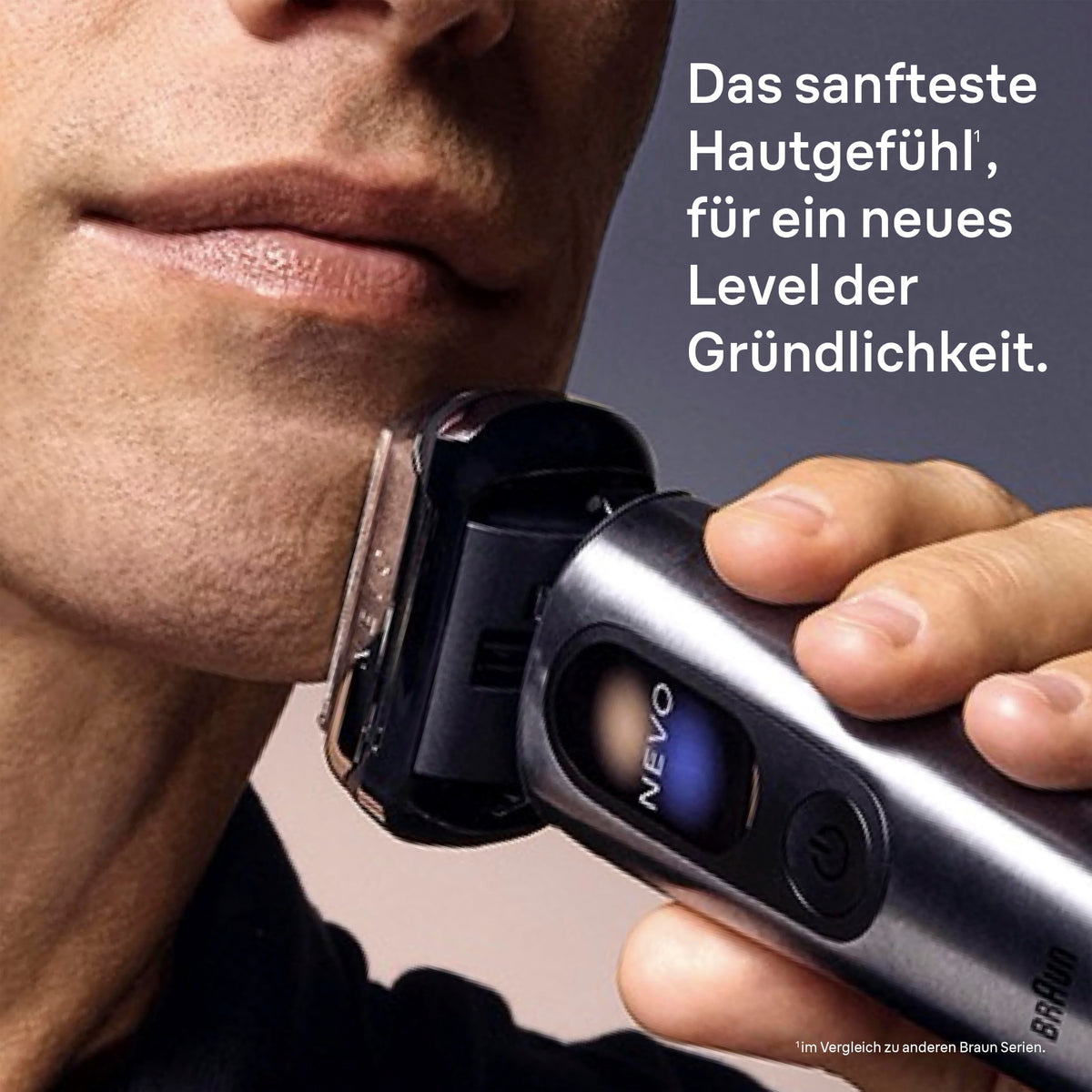 Braun NEVO Electric Shaver for Men, NEVO15115C, Black