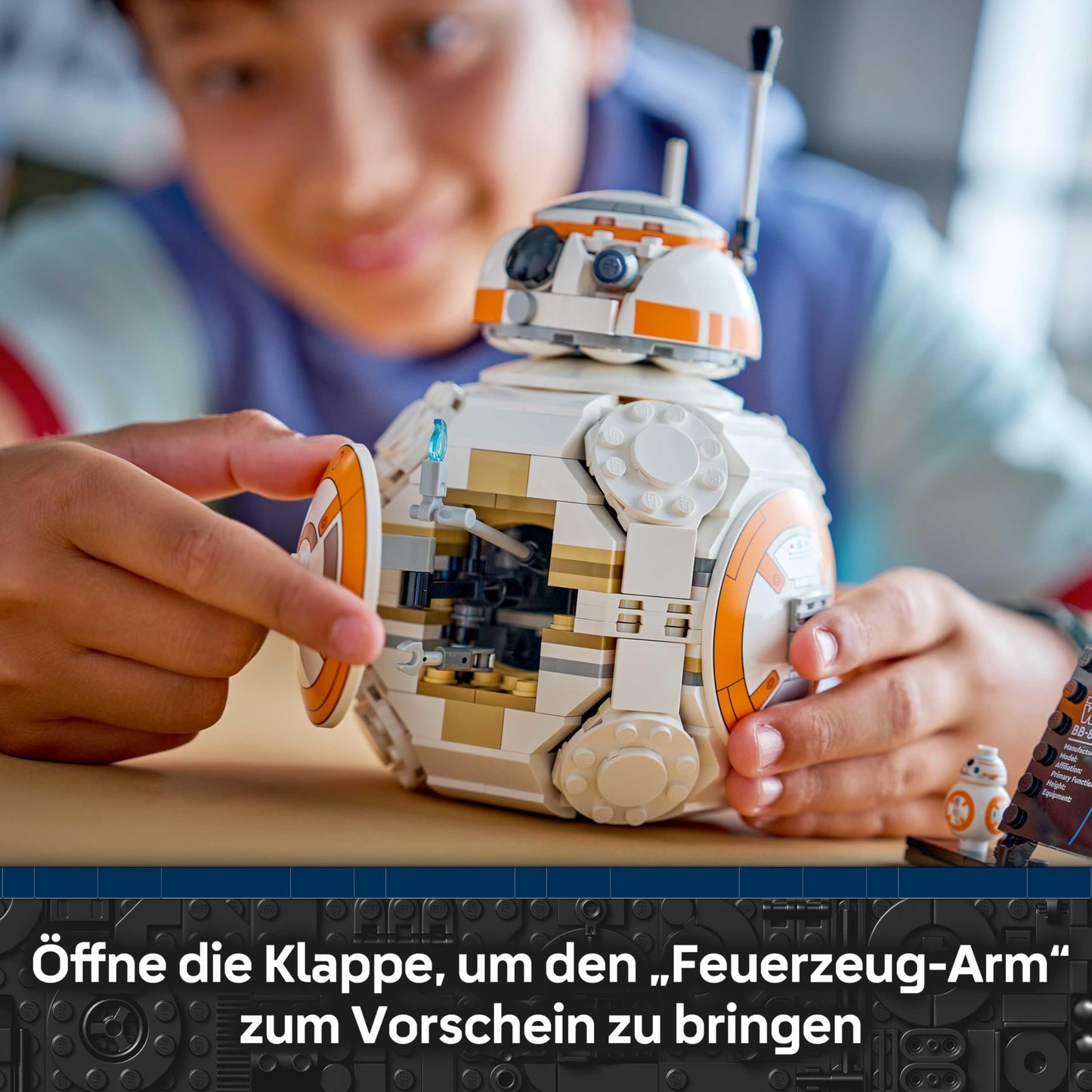 LEGO Star Wars 75452 The Astromech Droid BB-8 - Collectible toy for playing and displaying - DIY decoration - Gift for children, boys, girls and all fans aged 10 and over