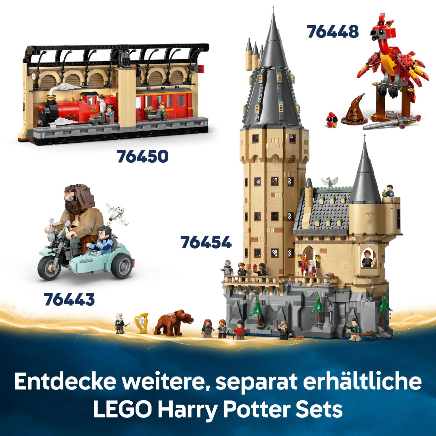 LEGO Harry Potter Biting Monster Book of Monsters - Interactive Toy with Pull-Back Motor and Biting Mouth - with Neville Longbottom Mini Figure - Gift for Kids, Harry Potter Fans - 76449