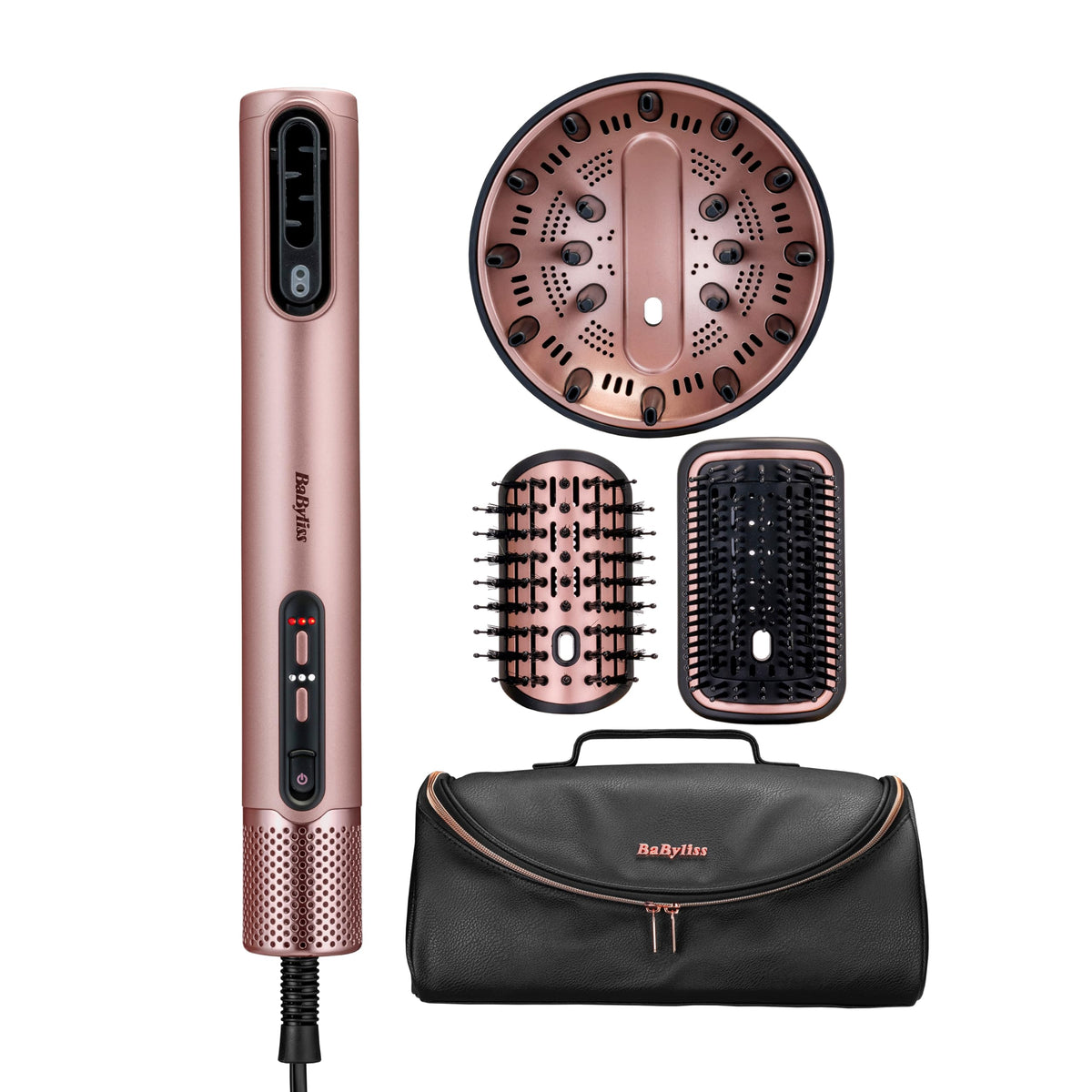 BaByliss Air Wand – Uscător de păr, placă de îndreptat și stilizator într-unul & Difuzor - AS6556E