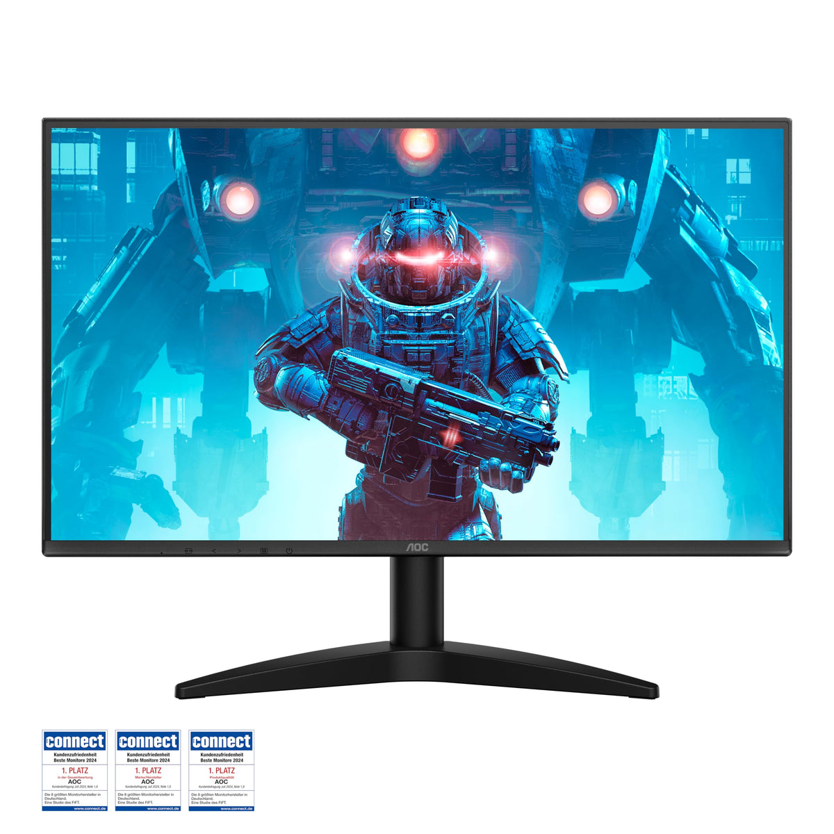AOC 27B36X Monitor de gaming FHD de 27 inch, 144Hz, panou IPS, 4ms GtG, HDR10, (1920x1080 HDMI 1x 1.4) negru