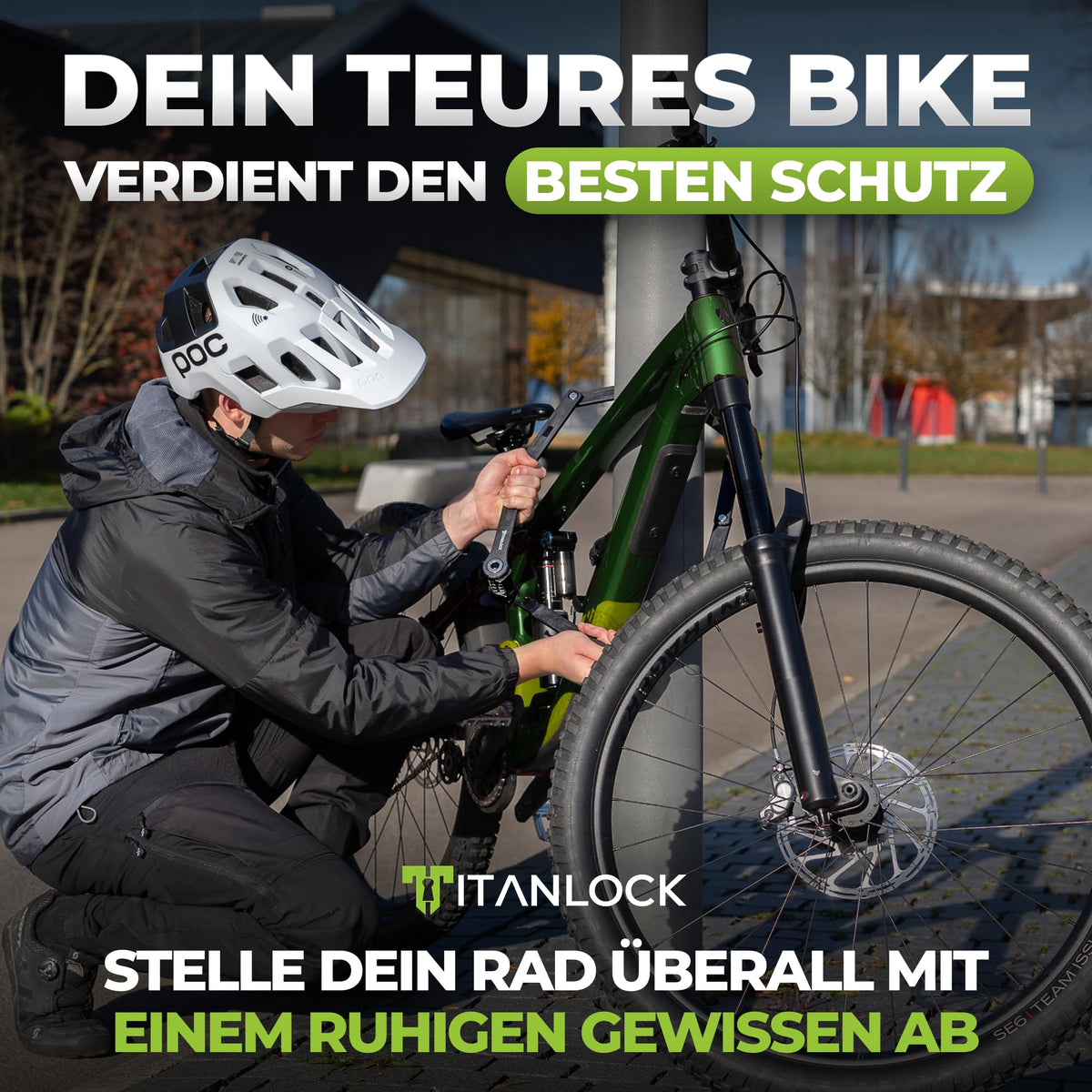 TITANLOCK Folding Bike Lock [NEW MOUNT] Theft-proof - 2