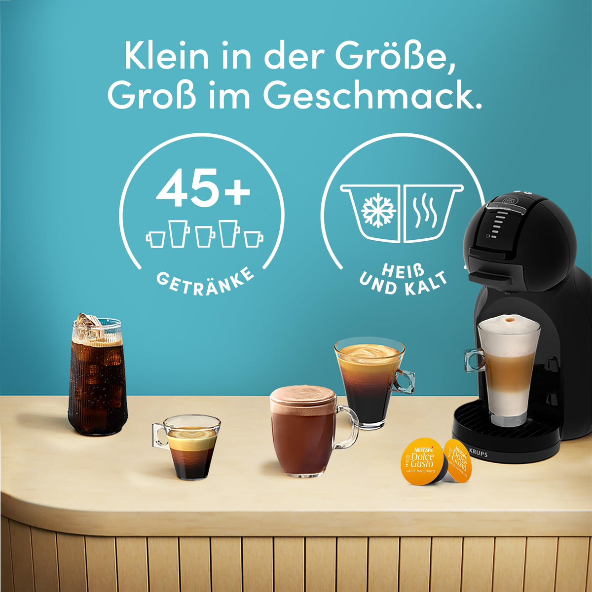 KRUPS NESCAFÉ DOLCE GUSTO Mini Me 2 Aparat automat de capsule - KP1438AS