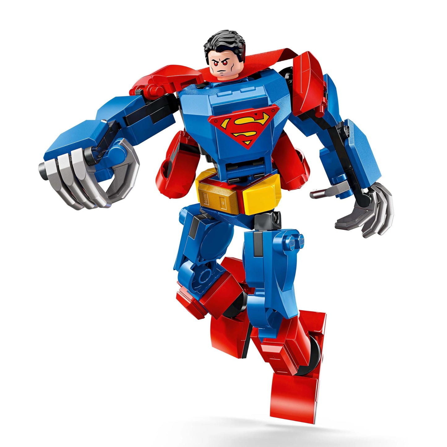 LEGO DC Superman Mech vs. Lex Luthor - superhero toy with 2 minifigures - buildable action figure with movable arms, legs and fingers - gift for boys and girls aged 6 and over 76302