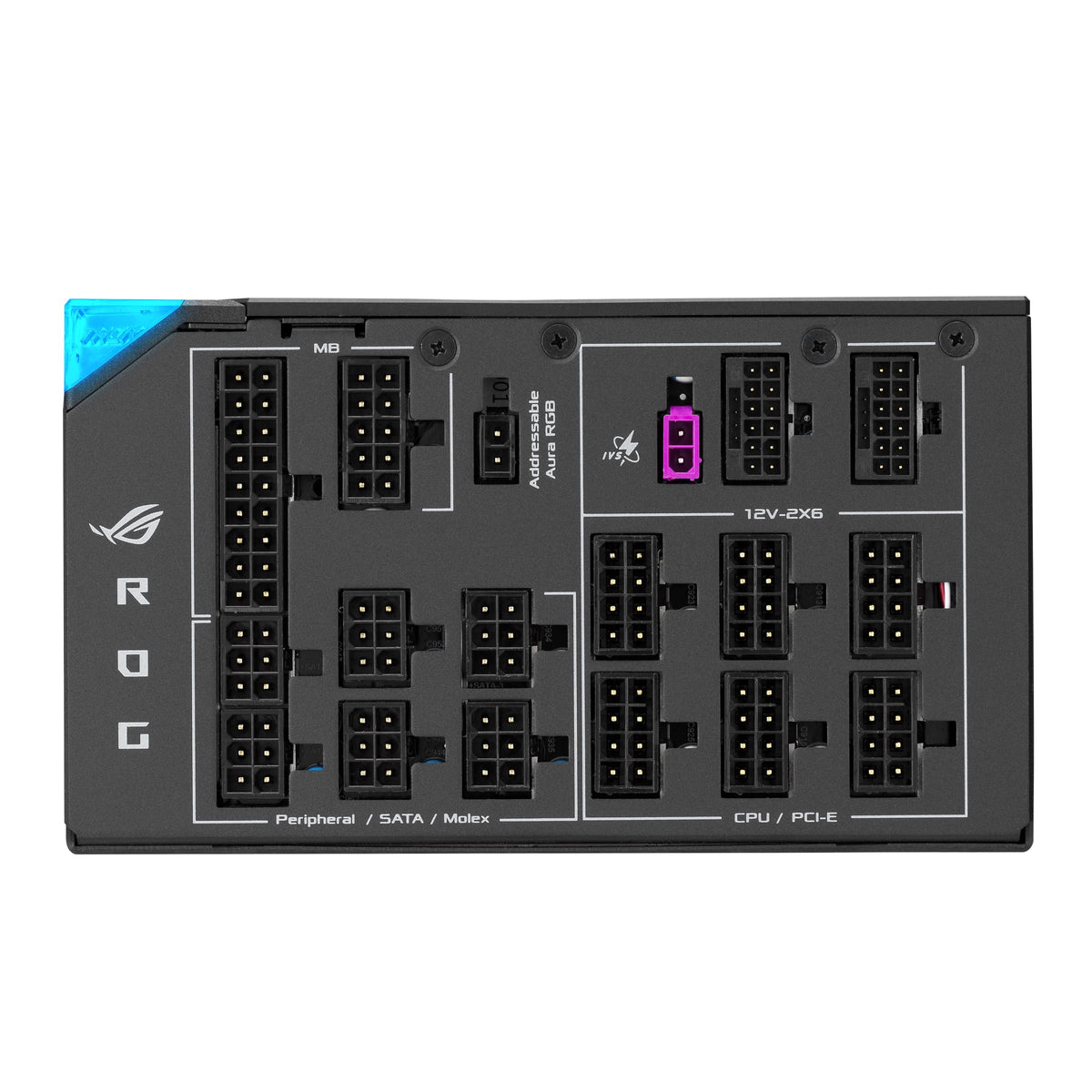 ASUS ROG Thor 1600W Titanium III Gaming Evo Power Supply - 90YE00VB-B0NA00