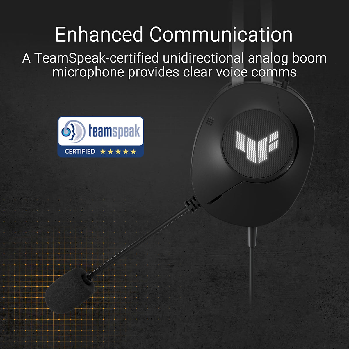 ASUS TUF Gaming H1 Gen II wired Gaming Headset - 90YH044B-BHUA00