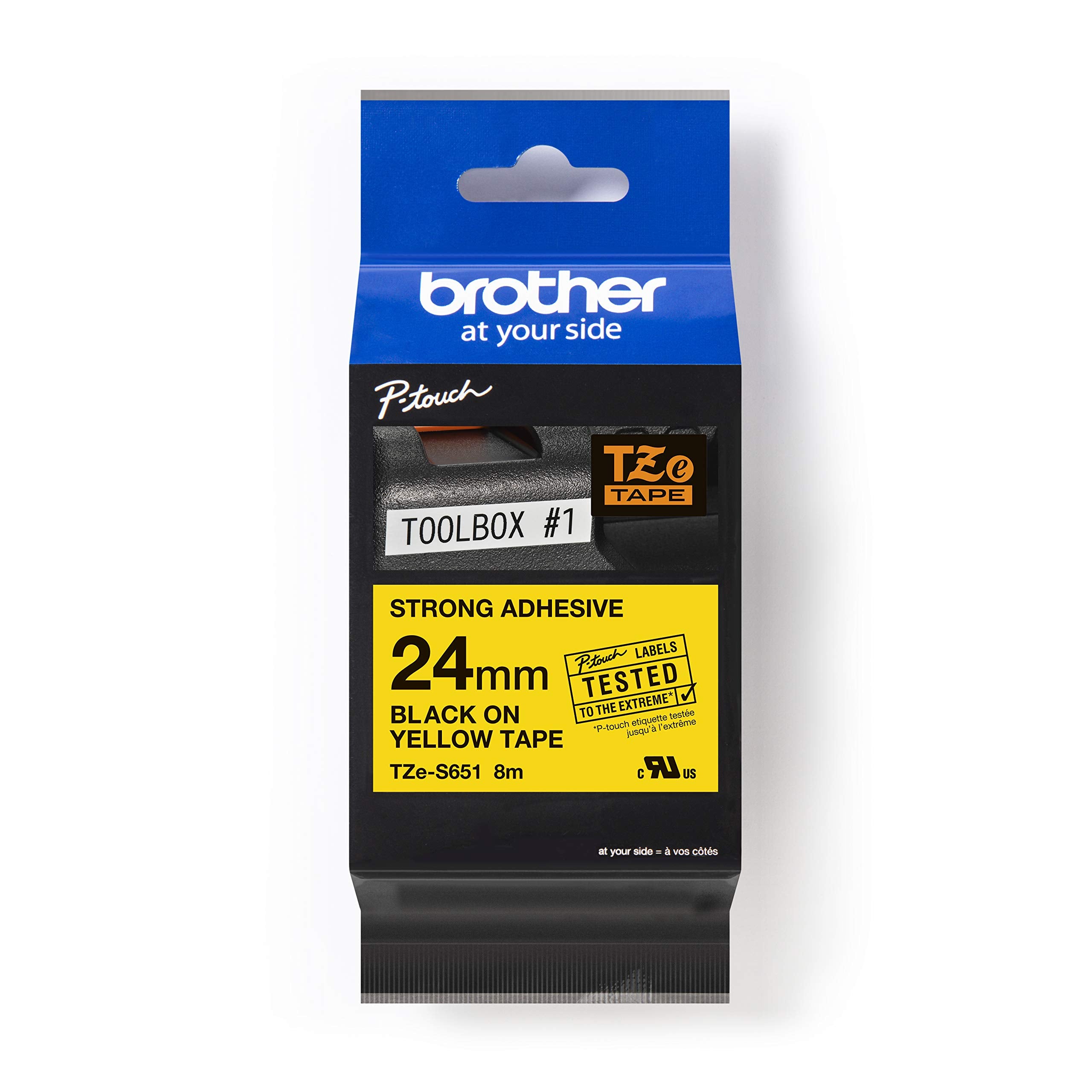 Brother Tze-S651 TZES651 yellow 24mm