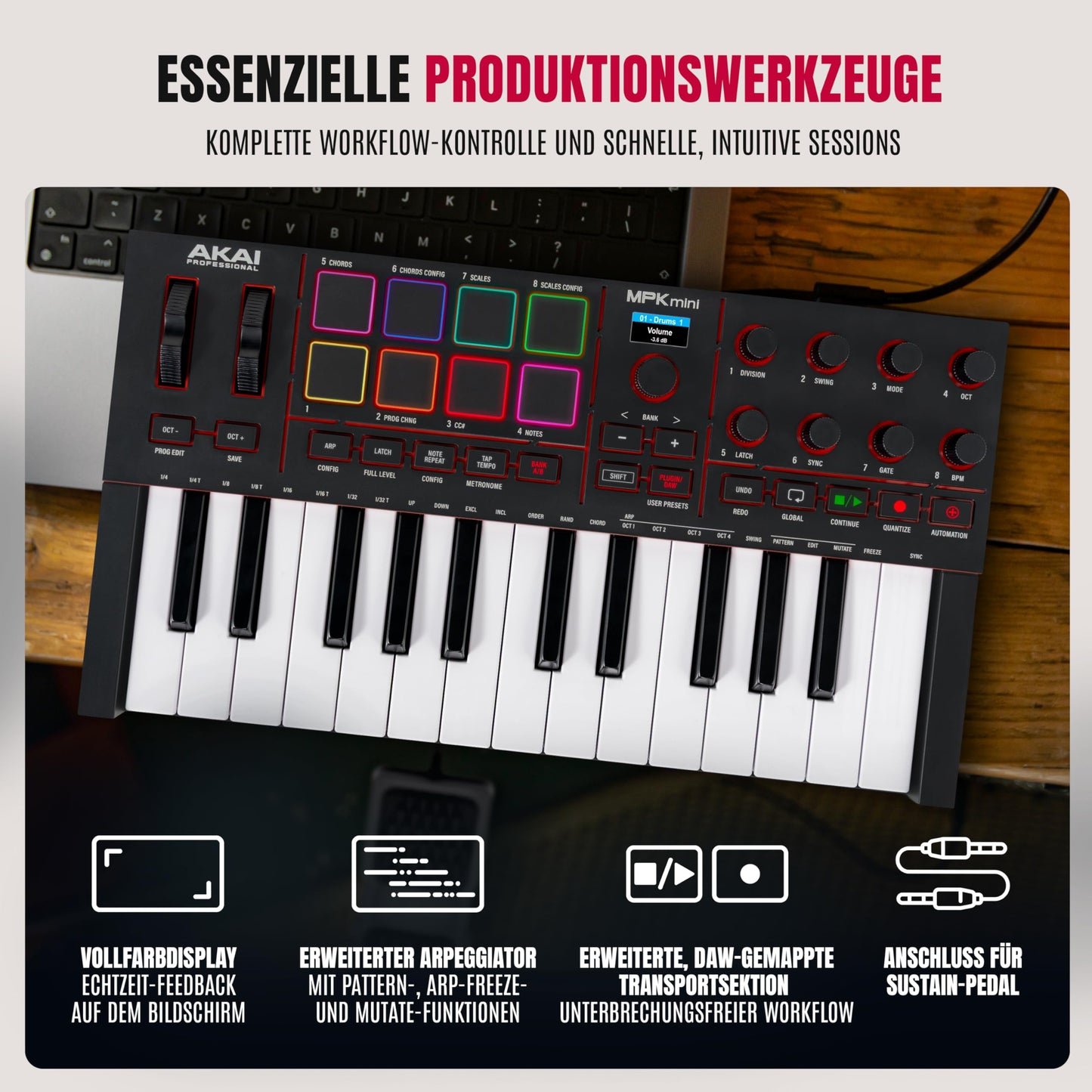 Akai Professional MPK Mini IV Black
