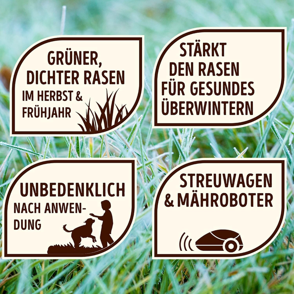 Substral Naturen Autumn Lawn Fertilizer Organic 16kg 430m² strengthens the lawn - 88740